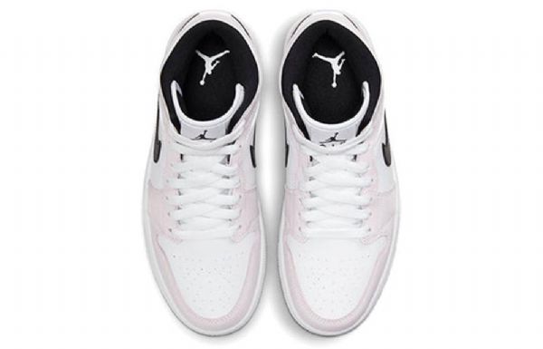 Nike Air Jordan 1 Mid Tops Retro Basketbalové Boty Pro Ženy Růžové