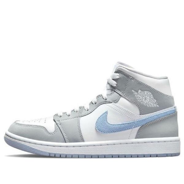 Nike Air Jordan 1 Mid Tops Retro Basketbalové Boty Pro Ženy V Tyrkysové Barvě