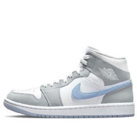 Nike Air Jordan 1 Mid Tops Retro Basketbalové Boty Pro Ženy V Tyrkysové Barvě