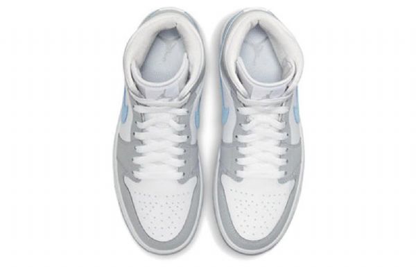Nike Air Jordan 1 Mid Tops Retro Basketbalové Boty Pro Ženy V Tyrkysové Barvě