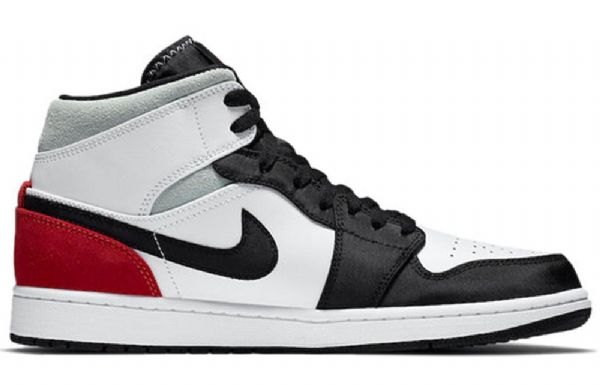 Nike Air Jordan 1 Mid Tops Se Retro Basketbalové Boty Pro Muže Červený Černá