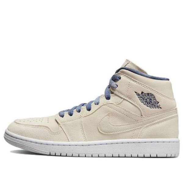 Nike Air Jordan 1 Mid Tops Se Retro Basketbalové Boty Pro Ženy Khaki