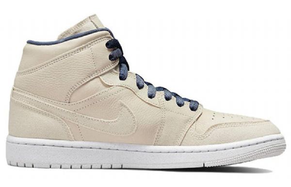 Nike Air Jordan 1 Mid Tops Se Retro Basketbalové Boty Pro Ženy Khaki