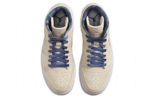 Nike Air Jordan 1 Mid Tops Se Retro Basketbalové Boty Pro Ženy Khaki