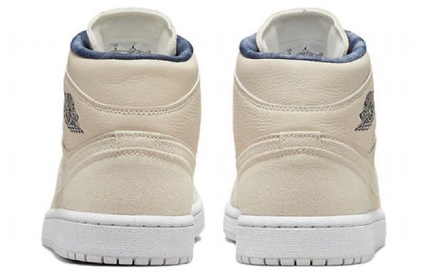 Nike Air Jordan 1 Mid Tops Se Retro Basketbalové Boty Pro Ženy Khaki