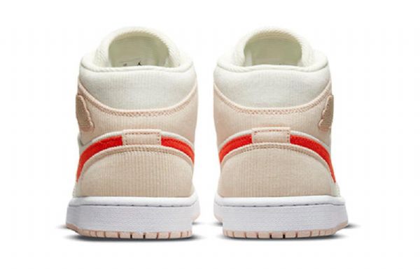 Nike Air Jordan 1 Mid Tops Se Retro Basketbalové Boty Pro Ženy Růžové