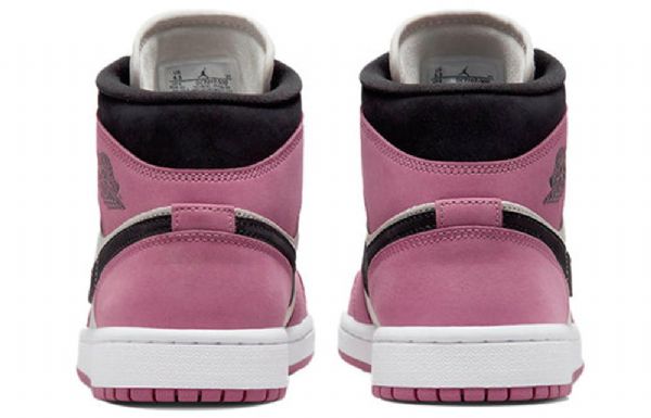 Nike Air Jordan 1 Mid Tops Se Retro Basketbalové Boty Pro Ženy Růžové