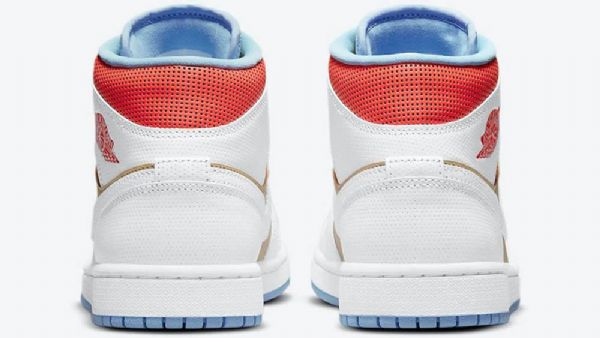 Nike Air Jordan 1 Mid Tops Se Sesame Boty Pro Muže Vícebarevné