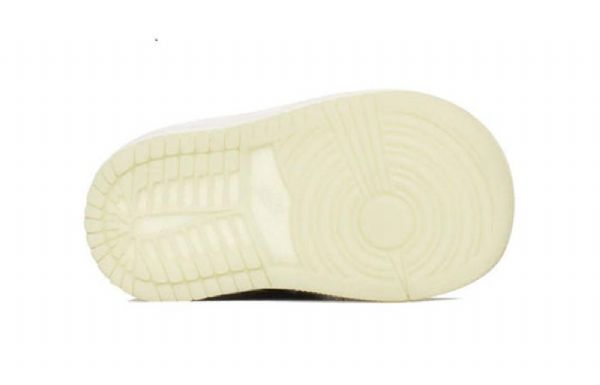 Nike Air Jordan 1 Mid Tops Se Td Retro Basketbalové Boty Pro Děti Černá Zelená Červený