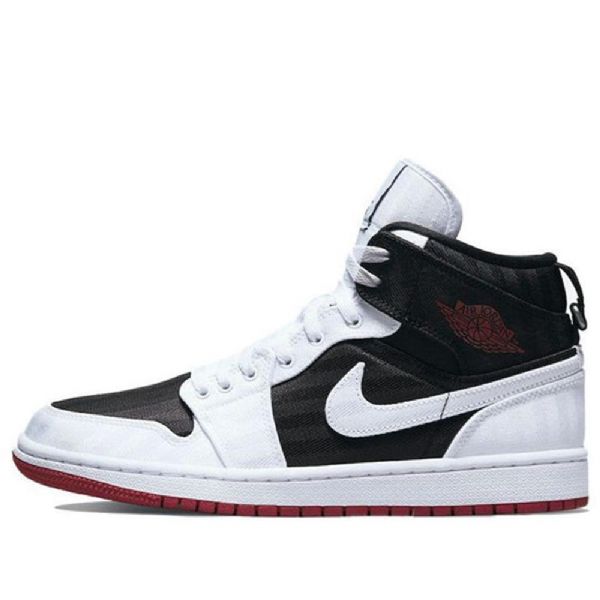 Nike Air Jordan 1 Mid Tops Se Utility Retro Basketbalové Boty Pro Ženy Bílá Černá Červená