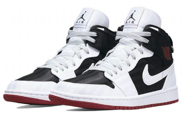 Nike Air Jordan 1 Mid Tops Se Utility Retro Basketbalové Boty Pro Ženy Bílá Černá Červená