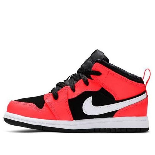 Nike Air Jordan 1 Mid Tops Td Boty Pro Děti Šedé