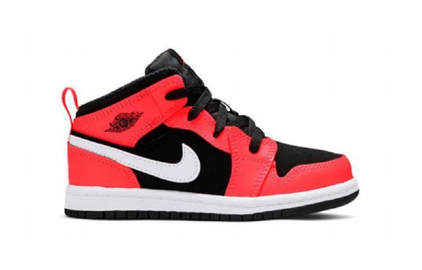 Nike Air Jordan 1 Mid Tops Td Boty Pro Děti Šedé