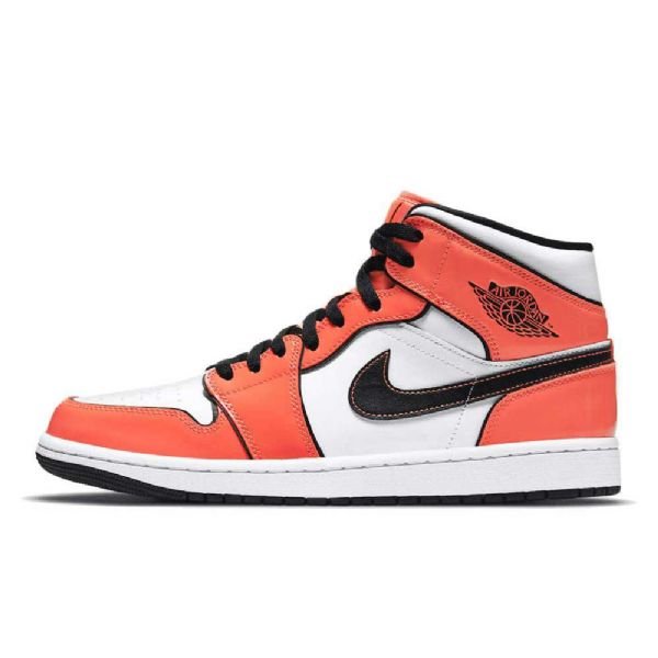 Nike Air Jordan 1 Mid Tops Turf Boty Pro Ženy Oranžová