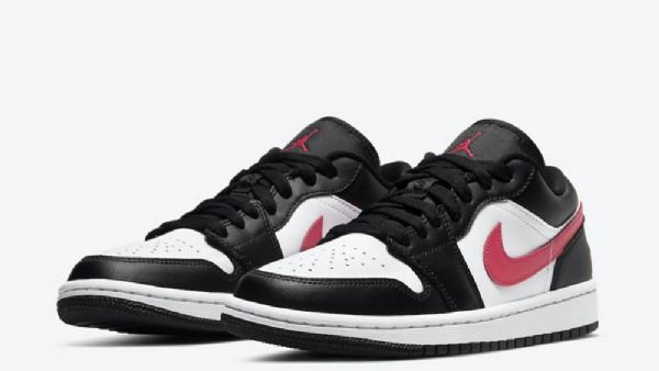 Nike Air Jordan 1 Nízké Boty Siren Pro Ženy Černá Bílá Červená