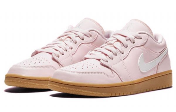 Nike Air Jordan 1 Nízké Retro Basketbalové Boty Pro Ženy Růžové