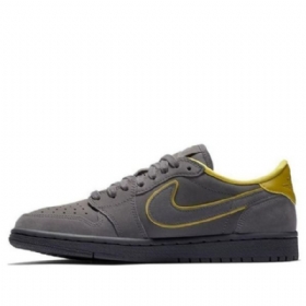 Nike Air Jordan Air 1 Nízké Retro Basketbalové Boty Pro Ženy Šedé