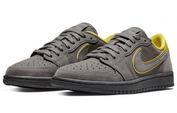 Nike Air Jordan Air 1 Nízké Retro Basketbalové Boty Pro Ženy Šedé