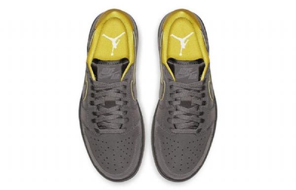 Nike Air Jordan Air 1 Nízké Retro Basketbalové Boty Pro Ženy Šedé