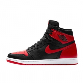Nike Air Jordan 1 Pocta Domácí Obuvi Pro Muže Černá Červená
