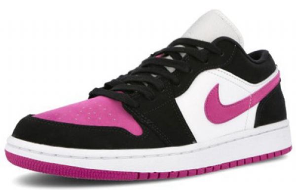 Nike Air Jordan 1 Retro Basketbalové Boty Pro Ženy Černé Květy
