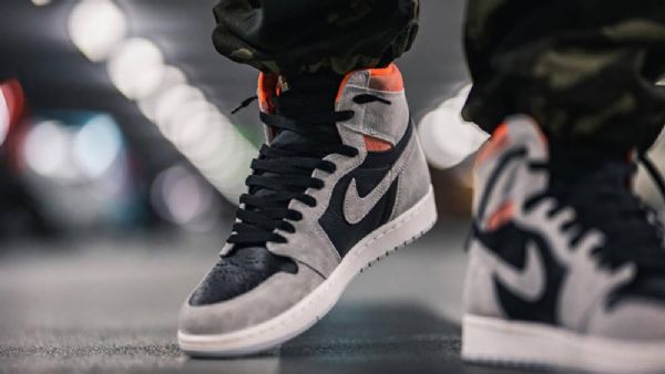 Nike Air Jordan 1 Retro Crimson Boty Pro Muže Šedé
