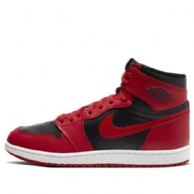 Nike Air Jordan 1 Retro High Tops Basketbalové Boty Pro Muže Červené