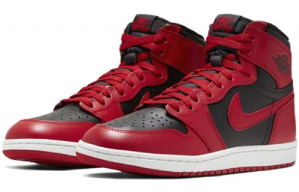 Nike Air Jordan 1 Retro High Tops Basketbalové Boty Pro Muže Červené