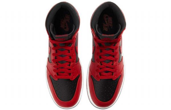 Nike Air Jordan 1 Retro High Tops Basketbalové Boty Pro Muže Červené