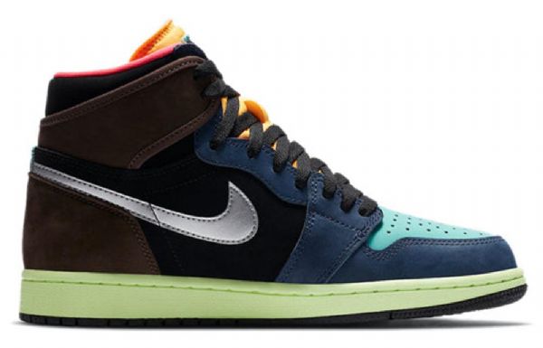 Nike Air Jordan 1 Retro High Tops Basketbalové Boty Pro Muže Vícebarevné
