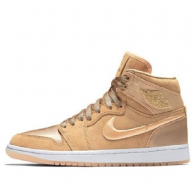 Nike Air Jordan 1 Retro High Tops Basketbalové Boty Pro Ženy Hnědé