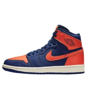 Nike Air Jordan 1 Retro High Tops Basketbalové Boty Pro Ženy Modré