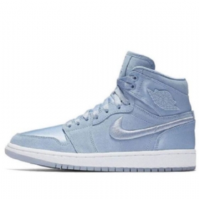 Nike Air Jordan 1 Retro High Tops Basketbalové Boty Pro Ženy Modré
