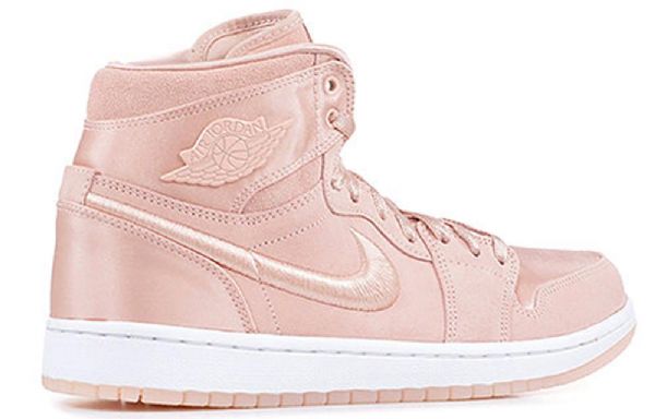 Nike Air Jordan 1 Retro High Tops Basketbalové Boty Pro Ženy Růžové