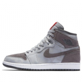 Nike Air Jordan 1 Retro High Tops Basketbalové Boty Pro Ženy Šedé