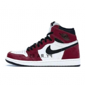 Nike Air Jordan 1 Retro High Tops Crush Boty Pro Muže Vínové Barvy