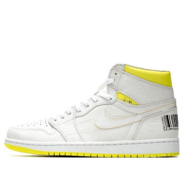 Nike Air Jordan 1 Retro High Tops Og Basketbalové Boty Pro Muže Bílá Zelená