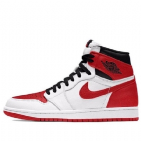 Nike Air Jordan 1 Retro High Tops Og Basketbalové Boty Pro Muže Bílé
