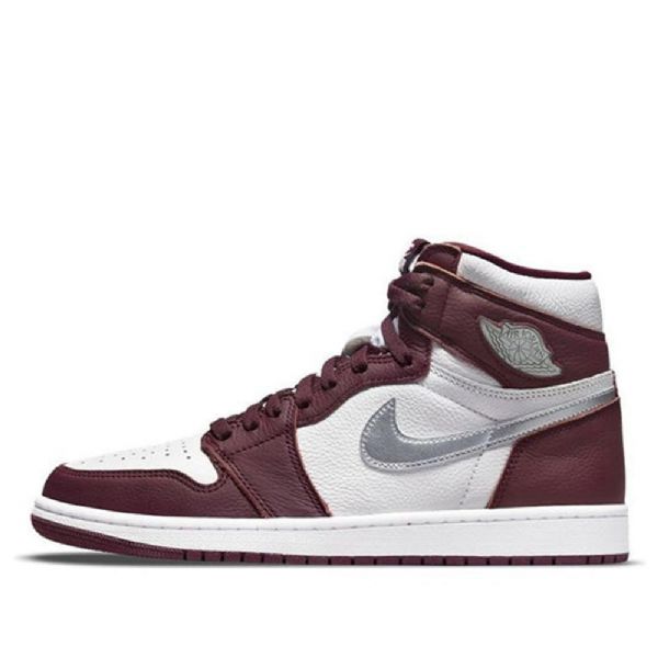 Nike Air Jordan 1 Retro High Tops Og Basketbalové Boty Pro Muže Burgundsko