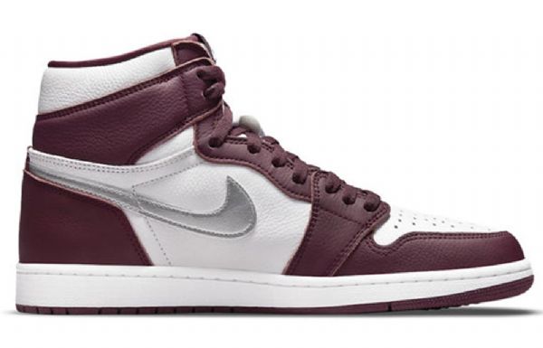 Nike Air Jordan 1 Retro High Tops Og Basketbalové Boty Pro Muže Burgundsko