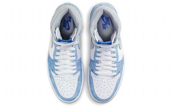 Nike Air Jordan 1 Retro High Tops Og Basketbalové Boty Pro Muže Černá Modrý