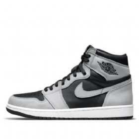 Nike Air Jordan 1 Retro High Tops Og Basketbalové Boty Pro Muže Černá Šedá