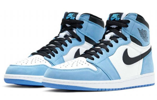 Nike Air Jordan 1 Retro High Tops Og Basketbalové Boty Pro Muže Modré