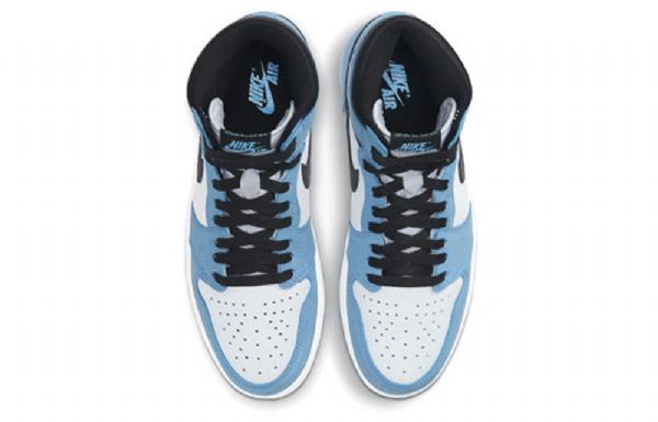 Nike Air Jordan 1 Retro High Tops Og Basketbalové Boty Pro Muže Modré