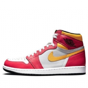 Nike Air Jordan 1 Retro High Tops Og Basketbalové Boty Pro Muže Světle Červené