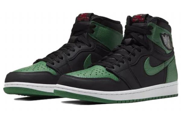 Nike Air Jordan 1 Retro High Tops Og Basketbalové Boty Pro Muže Zelená