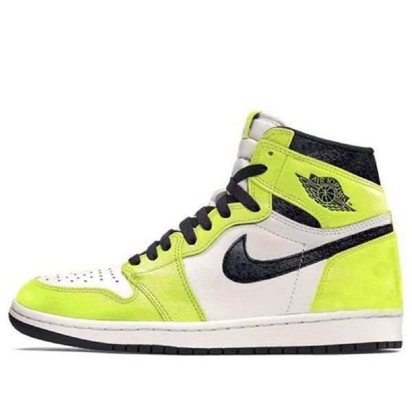 Nike Air Jordan 1 Retro High Tops Og Basketbalové Boty Pro Muže Zelenobílá