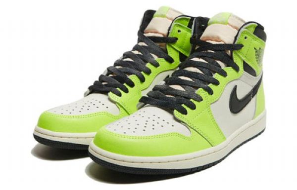 Nike Air Jordan 1 Retro High Tops Og Basketbalové Boty Pro Muže Zelenobílá