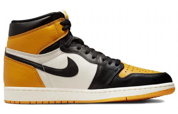 Nike Air Jordan 1 Retro High Tops Og Basketbalové Boty Pro Muže Žluté