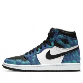 Nike Air Jordan 1 Retro High Tops Og Basketbalové Boty Pro Ženy Modré